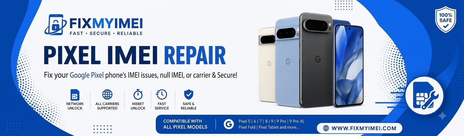 Fix My IMEI services banner