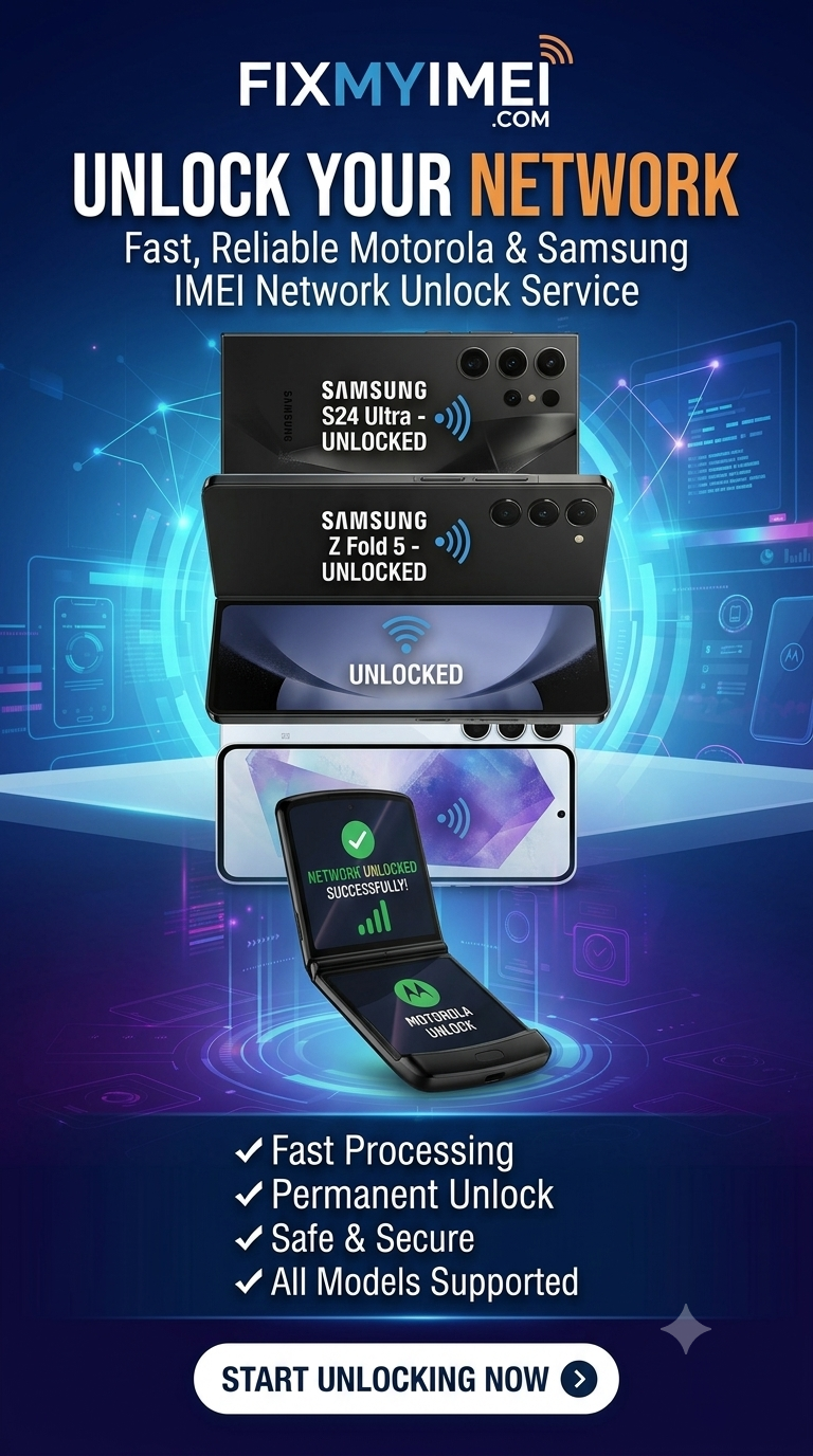 Fix My IMEI services banner